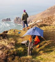 Biking & Bivvying: Field Testing Our Poncho