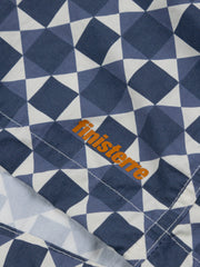 Atlas Print Badeshorts für Männer