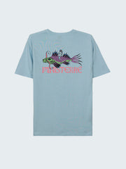 Men's Josh Vyvyan x Finisterre Fish T-Shirt