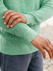 Men's Trippet Waffle Knit Jumper