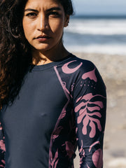 Women's Aurora Long Sleeve Rash Vest