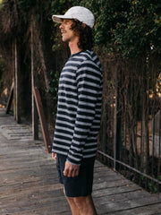 Men's Channel Stripe Long Sleeve T-Shirt