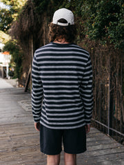 Men's Channel Stripe Long Sleeve T-Shirt