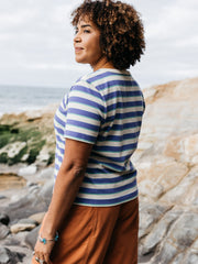 Women's Recycled Orca Stripe T-Shirt