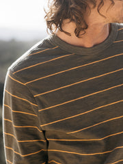Men's Channel Stripe Long Sleeve T-Shirt