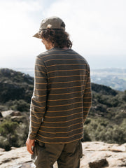 Men's Channel Stripe Long Sleeve T-Shirt