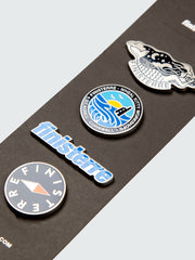 Finisterre Multi Pin Badges