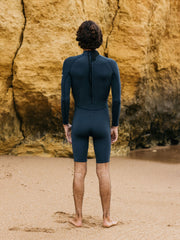 Men's Nieuwland 2mm Yulex® Back Zip Long Sleeve Shorty Wetsuit