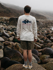 Men's Josh Vyvyan x Finisterre Fish Long Sleeve T-Shirt