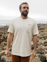 Herren Josh Vyvyan x Finisterre Sunset Pocket T-Shirt
