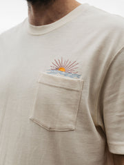 Herren Josh Vyvyan x Finisterre Sunset Pocket T-Shirt