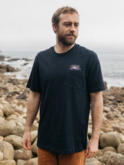 Men's Josh Vyvyan x Finisterre Sunset Pocket T-Shirt