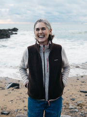 Women's Hegen Wool Gilet Fleece