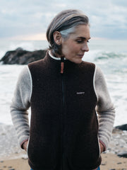 Hegen Wool Gilet Fleece für Frauen