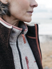 Hegen Wool Gilet Fleece für Frauen