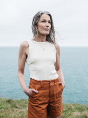 Women's Powes Ribbed Vest