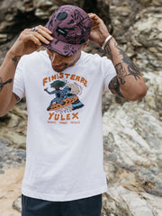 Herren Surfing Tree Grafik T-Shirt