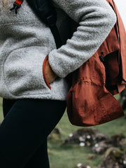 Hegen 1/4 Zip Wool Fleece für Frauen