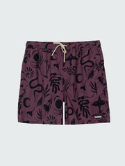 Men's Atlas Print Swim Shorts