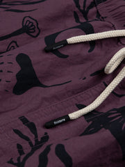 Men's Atlas Print Swim Shorts