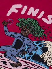 Herren Surfing Tree Grafik T-Shirt