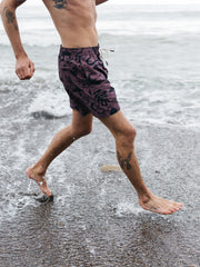 Men's Atlas Print Swim Shorts