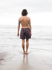 Men's Atlas Print Swim Shorts