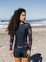 Women's Aurora Long Sleeve Rash Vest
