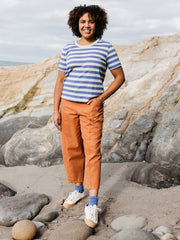 Women's Recycled Orca Stripe T-Shirt