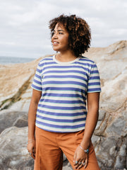 Women's Recycled Orca Stripe T-Shirt