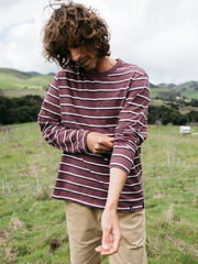 Men's Channel Stripe Long Sleeve T-Shirt