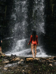 Nieuwland 2e Yulex® Badeanzug mit langen Ärmeln für Frauen