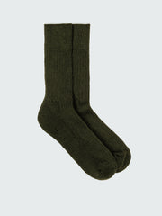 Last Long Ribbed Sock