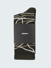 High Tide Pattern Sock