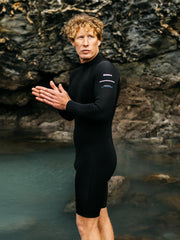 Men's Nieuwland 2mm Yulex® Back Zip Long Sleeve Shorty Wetsuit