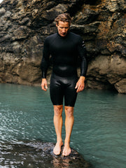 Men's Nieuwland 2mm Yulex® Back Zip Long Sleeve Shorty Wetsuit